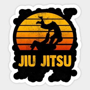 Jiu Jitsu Retro vintage BJJ gift Sticker
